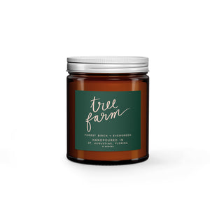 Tree Farm: 8 oz Soy Wax Hand-Poured Candle